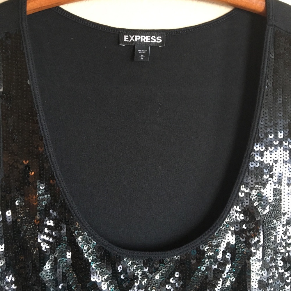 Express Sequin Tank - Picture 2 of 7